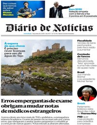 capa Diário de Notícias