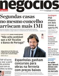 capa Jornal de Negócios