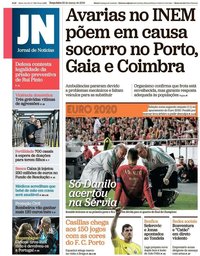capa Jornal de Notícias