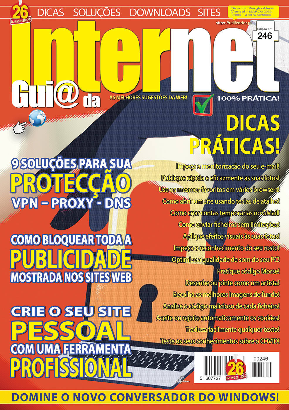 Capa Revista Guia da Internet 1 março 2022 capasjornais pt