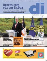 capa Diário Insular de 12 junho 2019