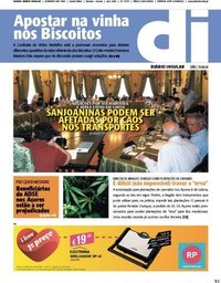 capa Diário Insular de 15 junho 2019