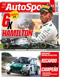 capa Revista Autosport de 6 novembro 2019