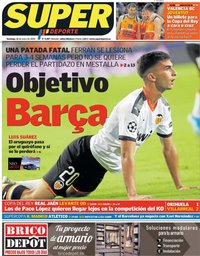 capa Jornal SuperDeporte de 12 janeiro 2020