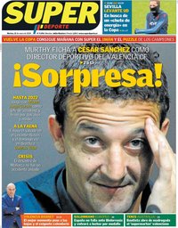 capa Jornal SuperDeporte de 21 janeiro 2020