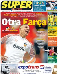 capa Jornal SuperDeporte de 25 janeiro 2020