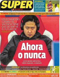 capa Jornal SuperDeporte de 9 janeiro 2021