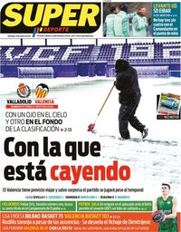 capa Jornal SuperDeporte de 10 janeiro 2021