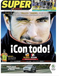 capa Jornal SuperDeporte de 21 janeiro 2021