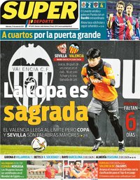 capa Jornal SuperDeporte de 27 janeiro 2021