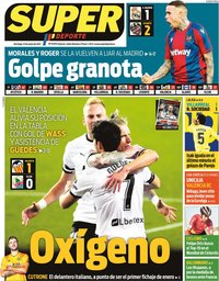 capa Jornal SuperDeporte de 31 janeiro 2021