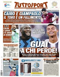 capa Jornal TuttoSport de 17 janeiro 2021