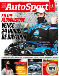 capa Revista Autosport de 3 fevereiro 2021