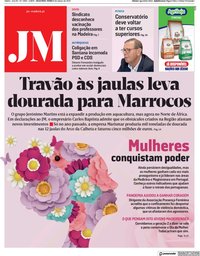 capa Jornal da Madeira de 8 março 2021