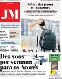 capa Jornal da Madeira de 10 março 2021