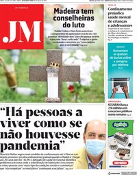 capa Jornal da Madeira de 15 março 2021