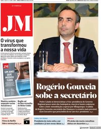 capa Jornal da Madeira de 16 março 2021