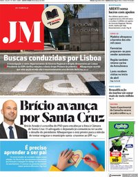 capa Jornal da Madeira de 19 março 2021