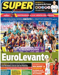 capa Jornal SuperDeporte de 7 junho 2021