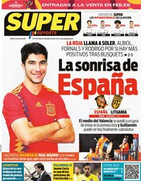 capa Jornal SuperDeporte de 8 junho 2021