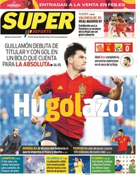 capa Jornal SuperDeporte de 9 junho 2021