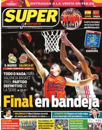 capa Jornal SuperDeporte de 10 junho 2021