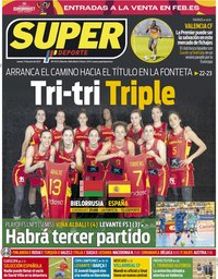 capa Jornal SuperDeporte de 17 junho 2021