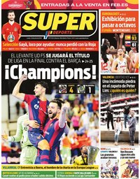 capa Jornal SuperDeporte de 21 junho 2021