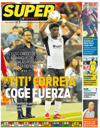 capa Jornal SuperDeporte de 17 agosto 2021