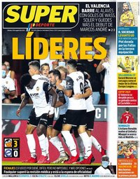 capa Jornal SuperDeporte de 28 agosto 2021