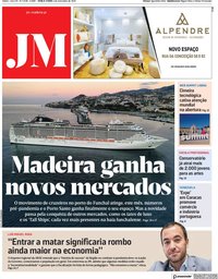 capa Jornal da Madeira de 2 novembro 2021