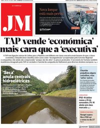 capa Jornal da Madeira de 7 novembro 2021