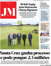 capa Jornal da Madeira de 22 novembro 2021