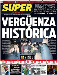 capa Jornal SuperDeporte de 4 janeiro 2022