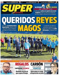 capa Jornal SuperDeporte de 5 janeiro 2022