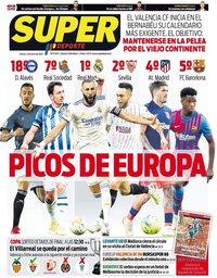 capa Jornal SuperDeporte de 7 janeiro 2022