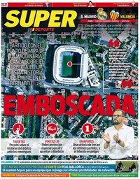 capa Jornal SuperDeporte de 8 janeiro 2022