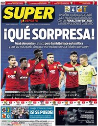 capa Jornal SuperDeporte de 9 janeiro 2022