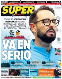 capa Jornal SuperDeporte de 16 janeiro 2022