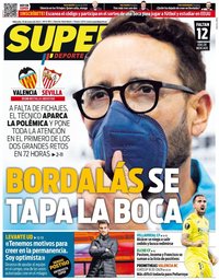 capa Jornal SuperDeporte de 19 janeiro 2022