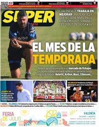 capa Jornal SuperDeporte de 1 agosto 2022