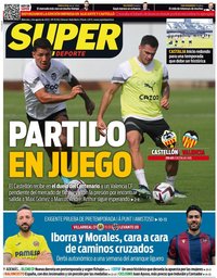 capa Jornal SuperDeporte de 3 agosto 2022