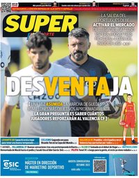 capa Jornal SuperDeporte de 8 agosto 2022