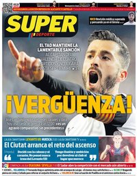 capa Jornal SuperDeporte de 12 agosto 2022