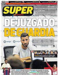 capa Jornal SuperDeporte de 17 agosto 2022