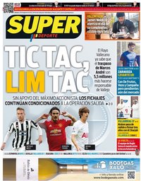 capa Jornal SuperDeporte de 20 agosto 2022