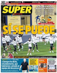 capa Jornal SuperDeporte de 11 janeiro 2023