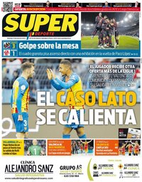 capa Jornal SuperDeporte de 15 janeiro 2023