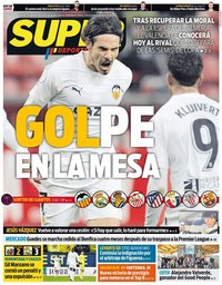 capa Jornal SuperDeporte de 20 janeiro 2023