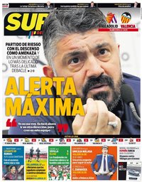 capa Jornal SuperDeporte de 29 janeiro 2023